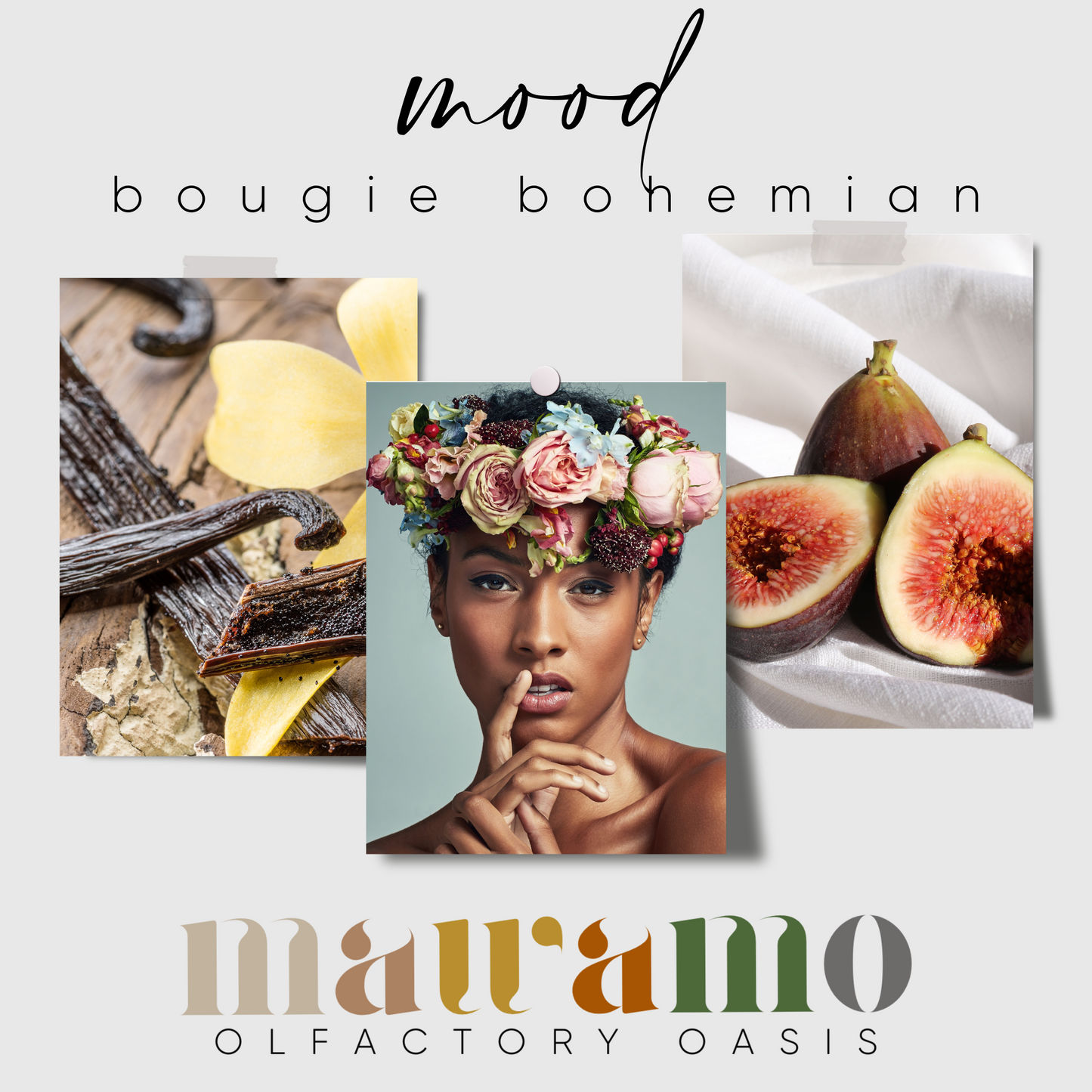 Bougie Bohemian | Vanilla & Fig  12 oz Scented Candle