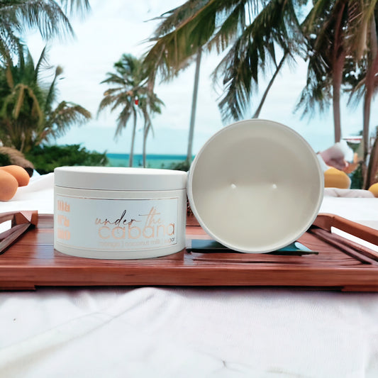 Under The Cabana | Mango & Coconut Scented Candle