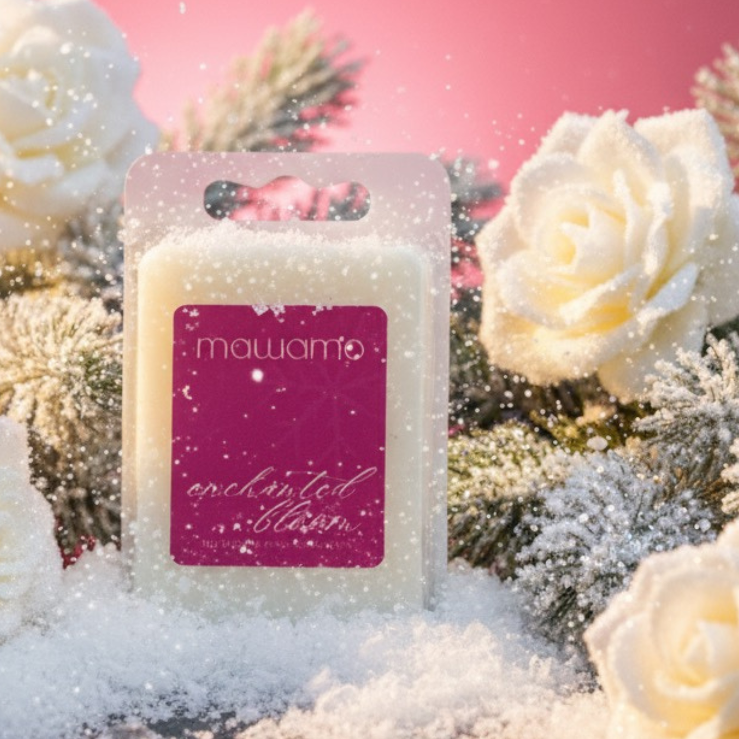 Enchanted Bloom | White Rose + Spruce