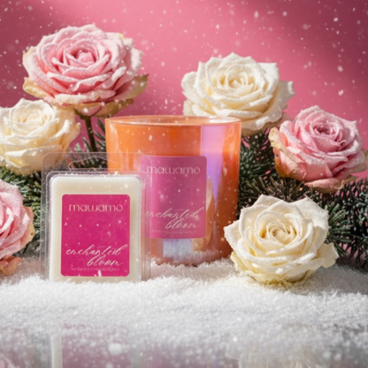 Enchanted Bloom | White Rose + Spruce