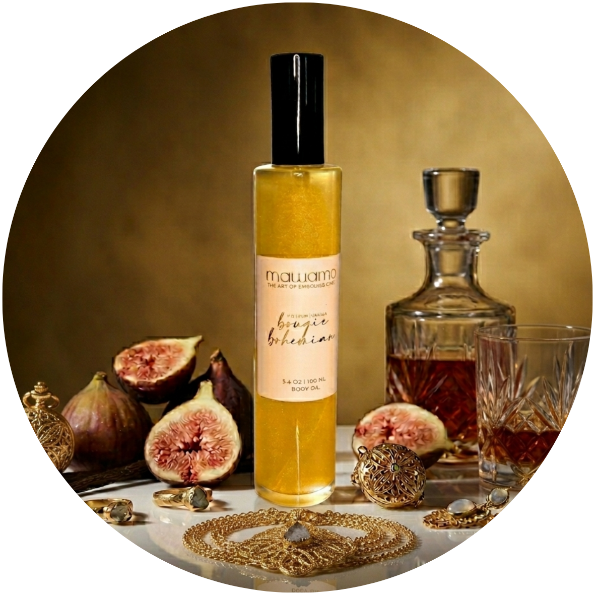 BOUGIE BOHEMIAN | Vanilla + Fig Scented Body Oil