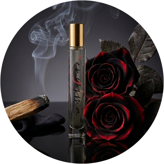 Enigma | Palo Santo + Black Rose Roll-On Perfume