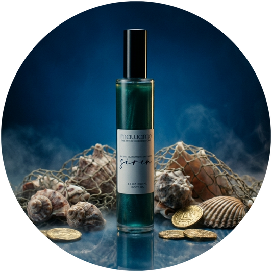 SIREN | Sea Salt + Cardamom Scented Body Oil
