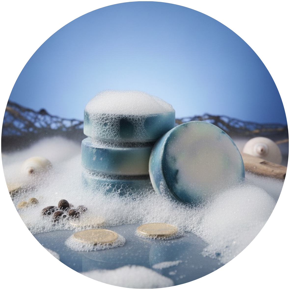 Siren | Sea Salt + Cardamom Artisan Soap
